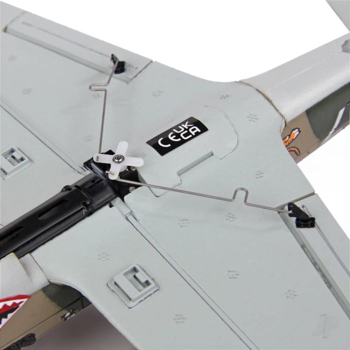 Sonik RC Curtis P-40 Warhawk 400mm RTF RC Model WWII Plane w/Gyro