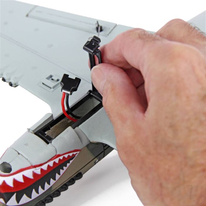 Sonik RC Curtis P-40 Warhawk 400mm RTF RC Model WWII Plane w/Gyro