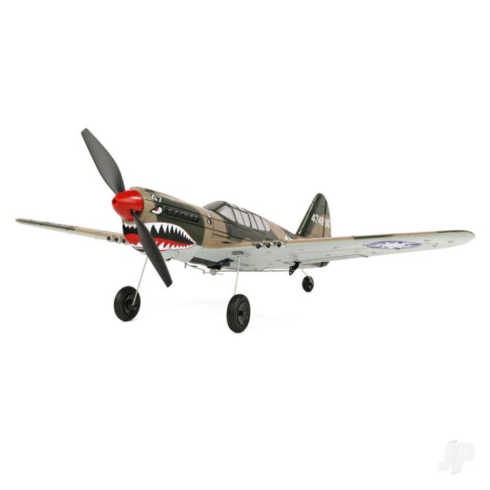 Sonik RC Curtis P-40 Warhawk 400mm RTF RC Model WWII Plane w/Gyro