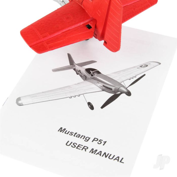 P-51 Mustang 400 RTF Sonik RC 4-Channel Warbird with Gyro Flight Stabilisation