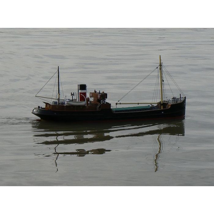 Caldercraft SS Talacre Steam Coaster 1:48 Scale Boat Kit 