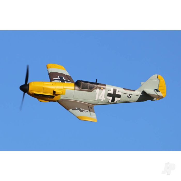 Top RC Hobby Messerschmitt BF-109 RTF Ready-To-Fly RC Plane (450mm) (Mode 2)