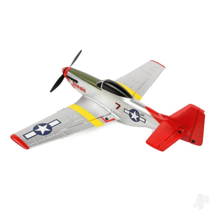 Top RC Hobby P-51D Mustang RTF Ready-To-Fly RC Model Plane (450mm) (Mode 1)