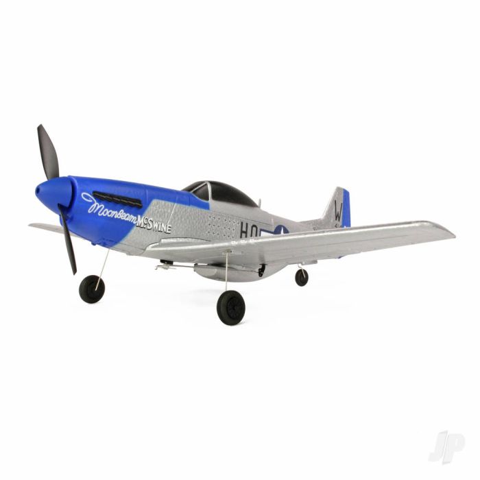 Top RC Hobby P-51D Mustang RTF Ready-To-Fly RC Model Plane (450mm) (Mode 1)