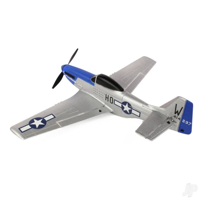 Top RC Hobby P-51D Mustang RTF Ready-To-Fly RC Model Plane (450mm) (Mode 2)
