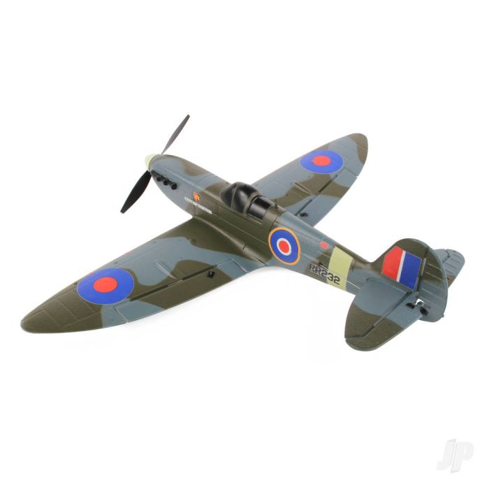 Top RC Hobby Spitfire RTF Ready-To-Fly RC Model Plane (450mm) (Mode 1)