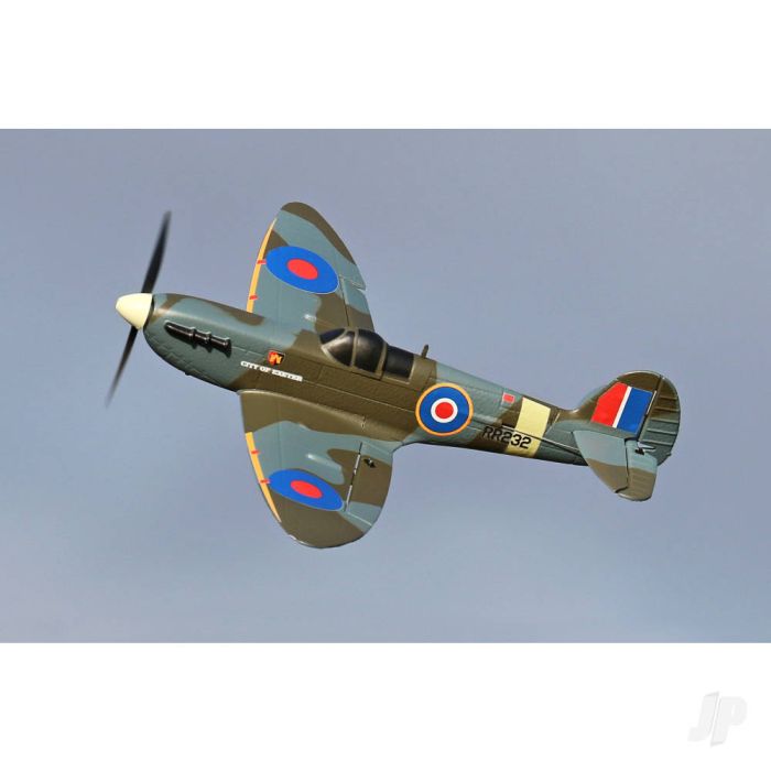 Top RC Hobby Spitfire RTF Ready-To-Fly RC Model Plane (450mm) (Mode 1)