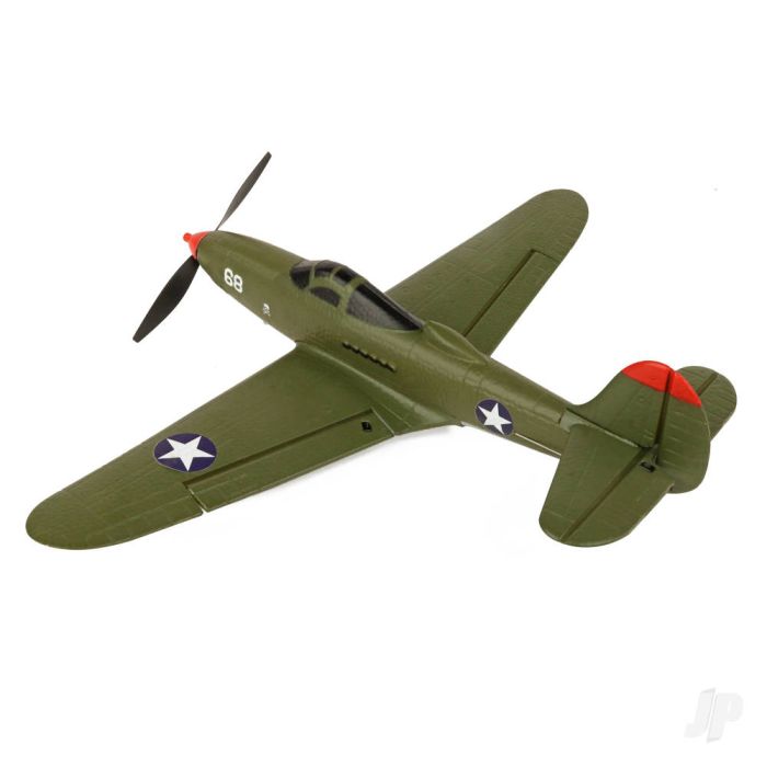 Top RC Hobby P-39 Airacobra RTF Ready-To-Fly RC Model Plane (400mm) (Mode 2)