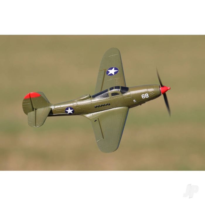 Top RC Hobby P-39 Airacobra RTF Ready-To-Fly RC Model Plane (400mm) (Mode 1)