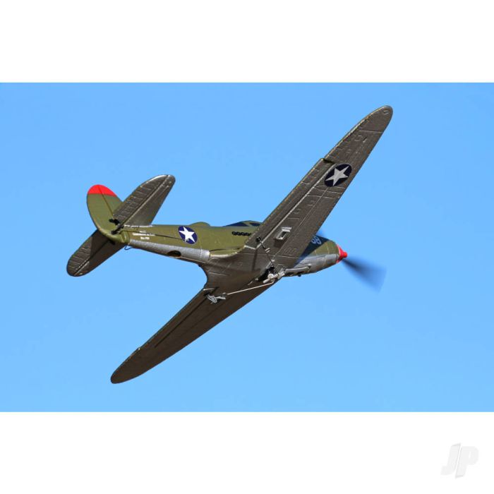 Top RC Hobby P-39 Airacobra RTF Ready-To-Fly RC Model Plane (400mm) (Mode 1)