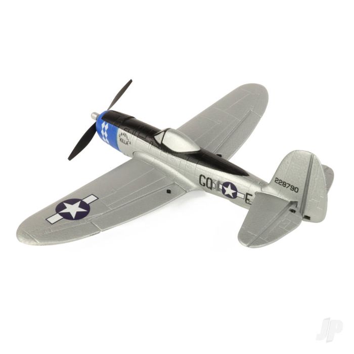 Top RC Hobby P-47 Thunderbolt RTF Ready-To-Fly RC Model Plane (400mm) (Mode 2)