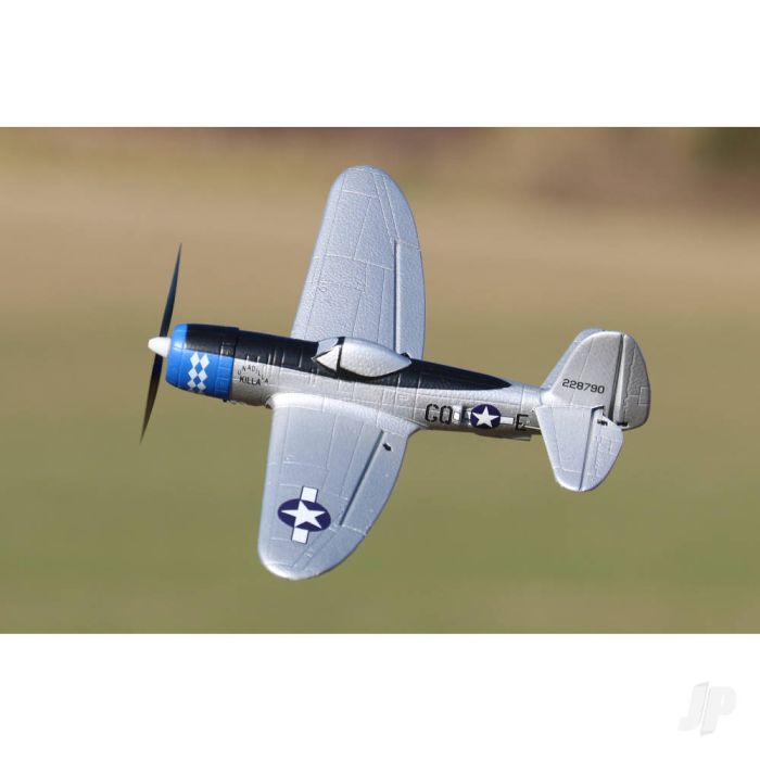 Top RC Hobby P-47 Thunderbolt RTF Ready-To-Fly RC Model Plane (400mm) (Mode 2)