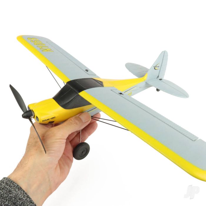 Top RC Hobby Mini X Cub RTF Ready-To-Fly RC Plane (450mm) (Mode 1)