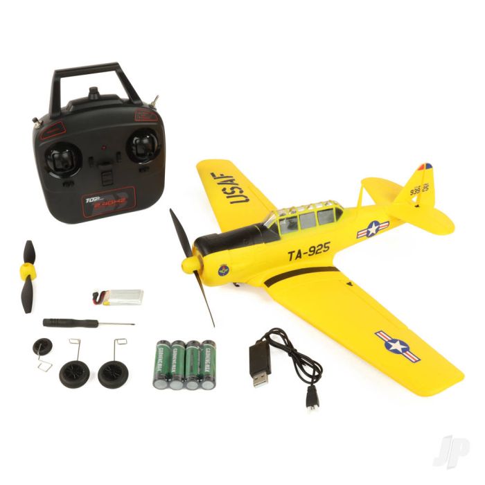 Top RC Mini AT-6 RTF RC Plane – Mode 2 (450mm)