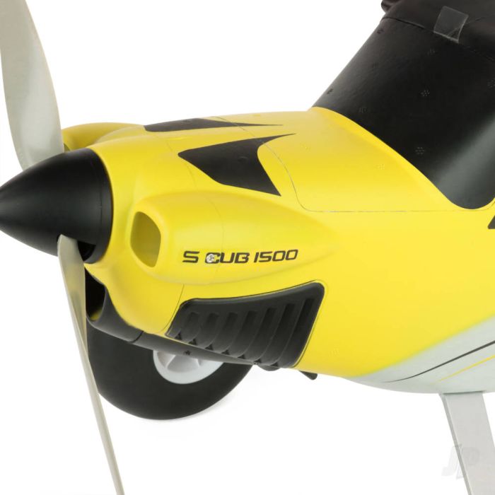 Top RC S Cub (1500mm) ARTF (no Tx/Rx/Batt/Cgr) RC Plane – Yellow