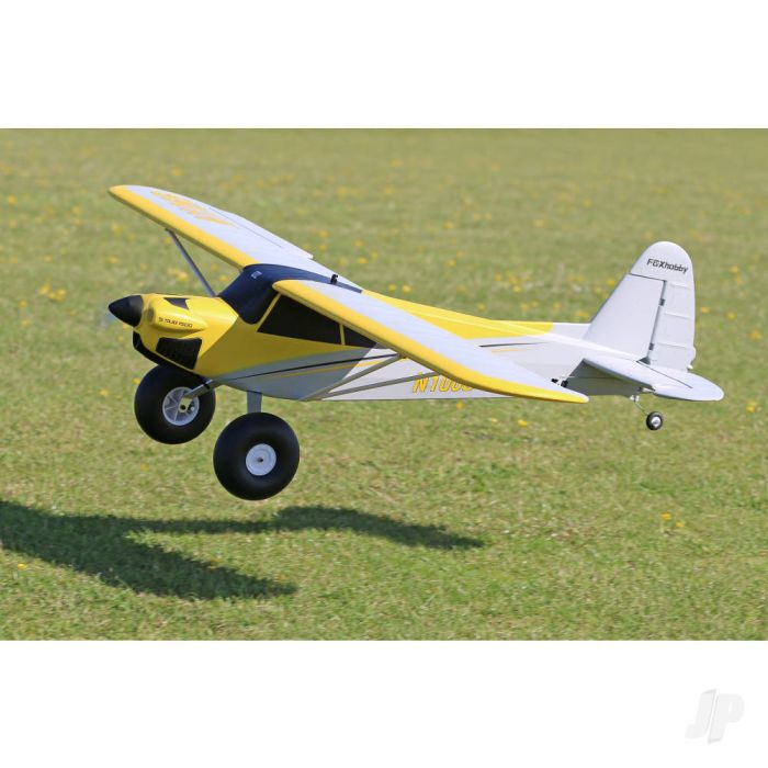Top RC S Cub (1500mm) ARTF (no Tx/Rx/Batt/Cgr) RC Plane – Yellow