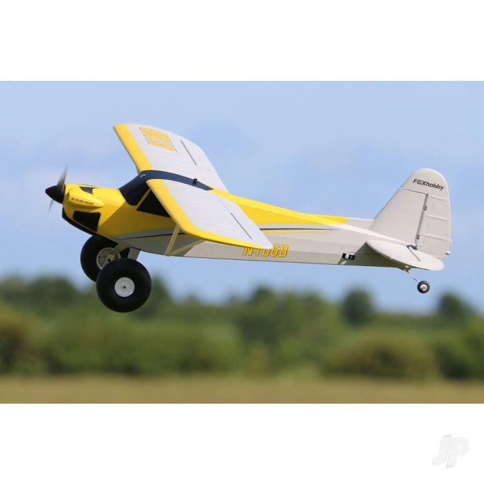 Top RC S Cub (1500mm) ARTF (no Tx/Rx/Batt/Cgr) RC Plane – Yellow