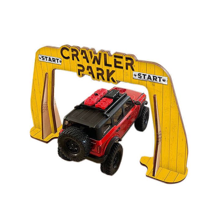 Crawler Park Start/Finish Arch – 1/24 & 1/18 RC Car Off Road Track Circuit