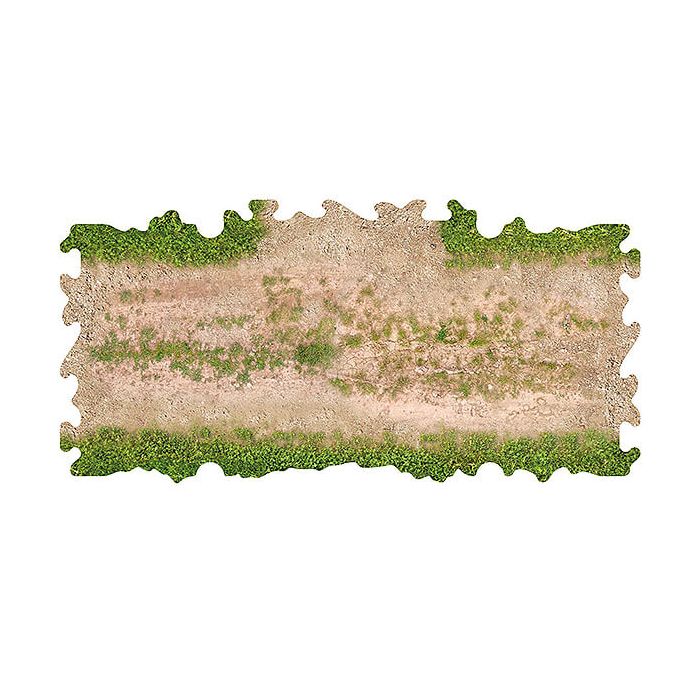 Crawler Park 2x T-Junction w/ Grass – 1/24 & 1/18 RC Car Off Road Track Circuit