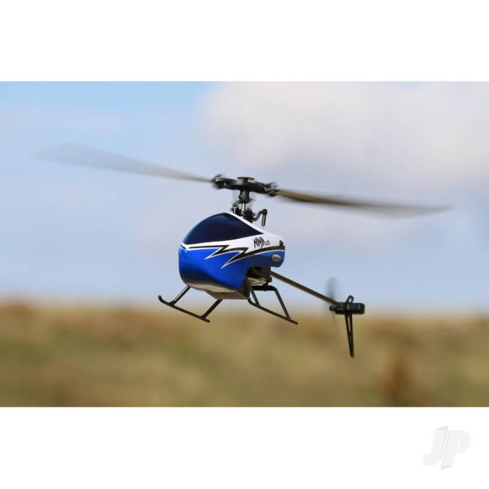 Twister Ninja 250 RC Helicopter w/Pilot Assist+Stabilisation+Altitude Hold -Blue