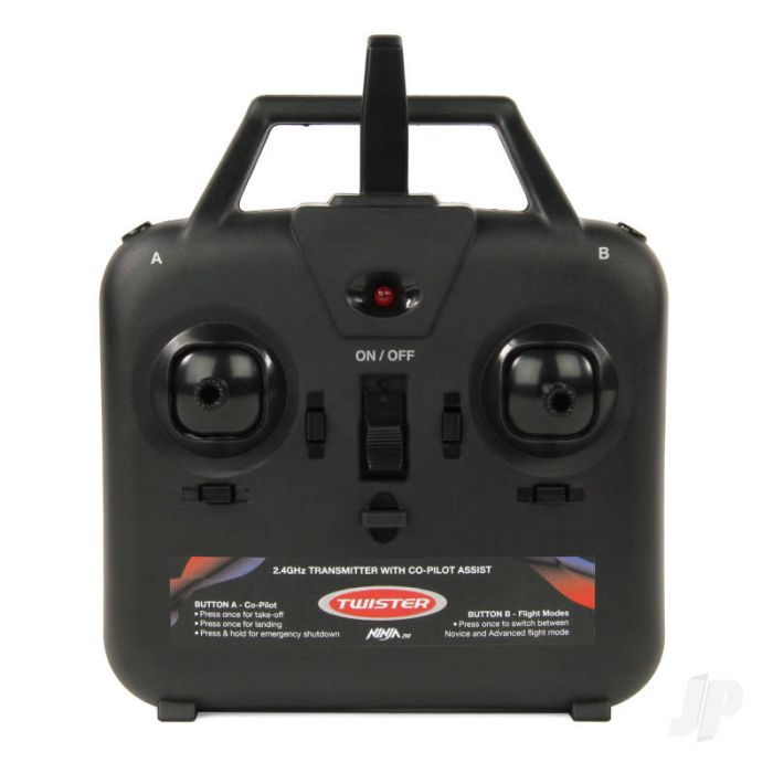 Twister Ninja 250 RC Helicopter w/Pilot Assist+Stabilisation+Altitude Hold -Blue
