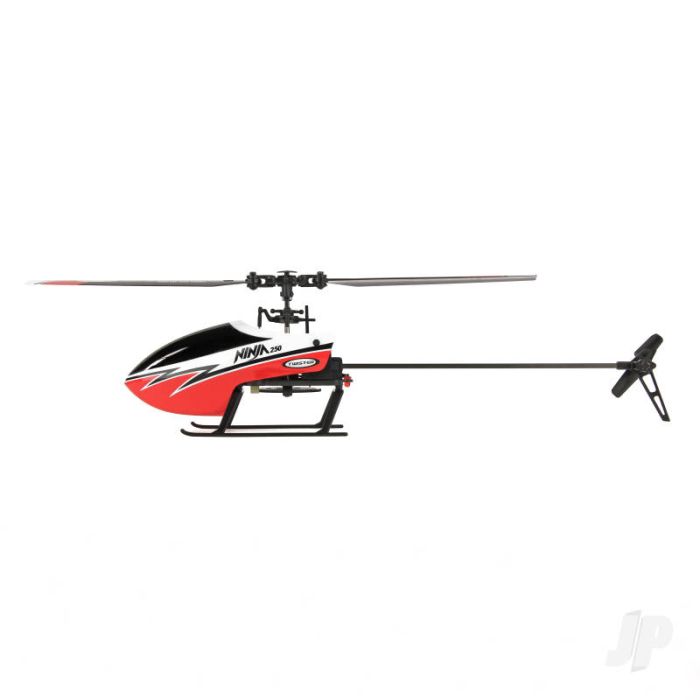 Twister Ninja 250 RC Helicopter w/Pilot Assist+Stabilisation+Altitude Hold - Red