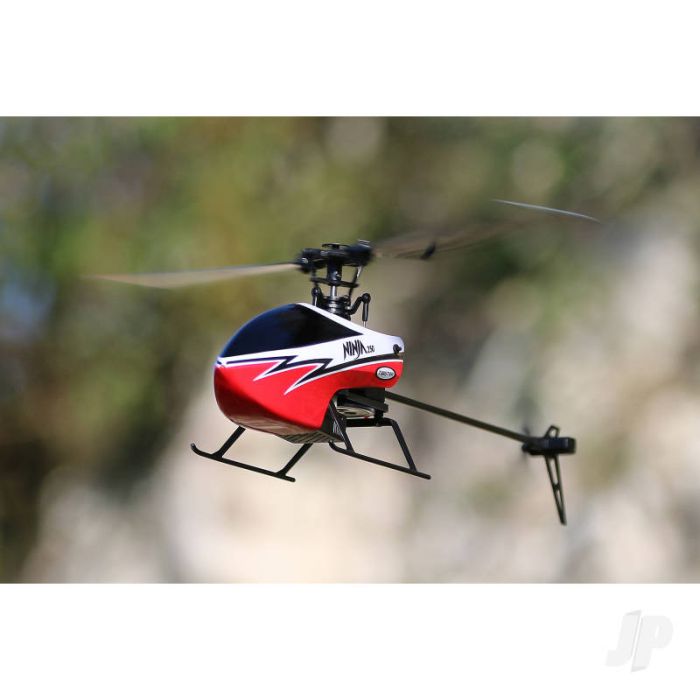 Twister Ninja 250 RC Helicopter w/Pilot Assist+Stabilisation+Altitude Hold - Red