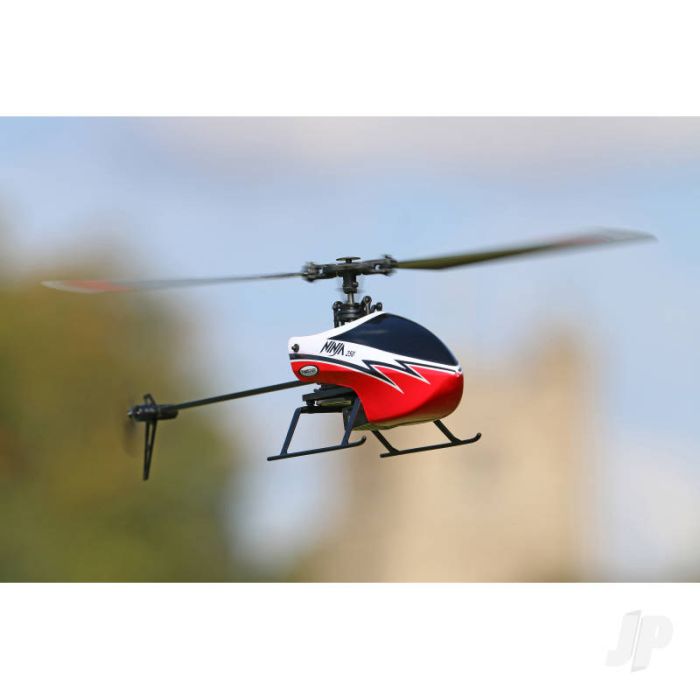 Twister Ninja 250 RC Helicopter w/Pilot Assist+Stabilisation+Altitude Hold - Red