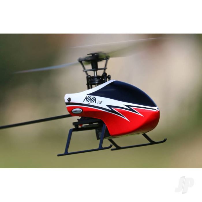 Twister Ninja 250 RC Helicopter w/Pilot Assist+Stabilisation+Altitude Hold - Red