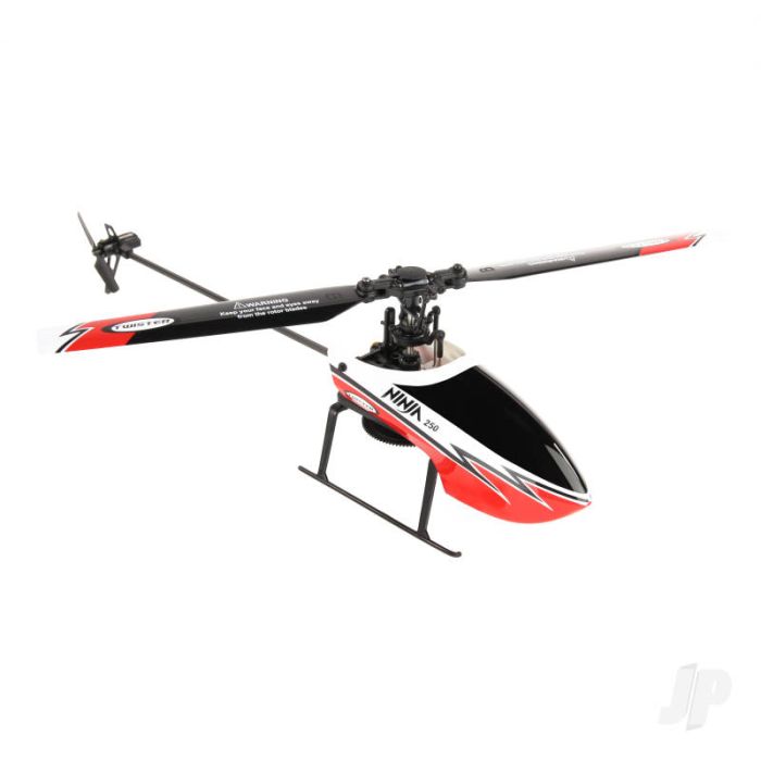 Twister Ninja 250 RC Helicopter w/Pilot Assist+Stabilisation+Altitude Hold - Red