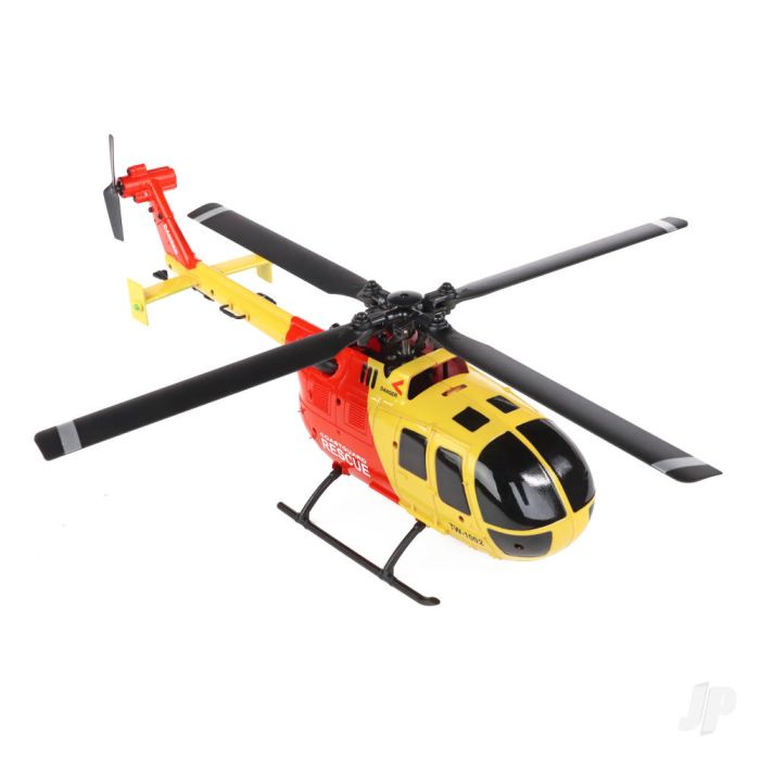 Twister BO-105 Scale 250 Flybarless RC Helicopter w/Gyro & Alt Hold (Yel/Red)