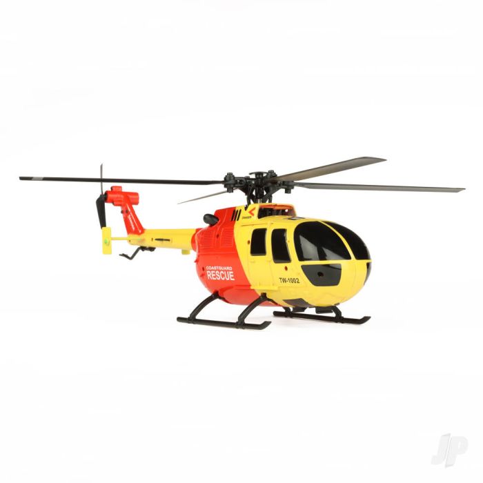 Twister BO-105 Scale 250 Flybarless RC Helicopter w/Gyro & Alt Hold (Yel/Red)