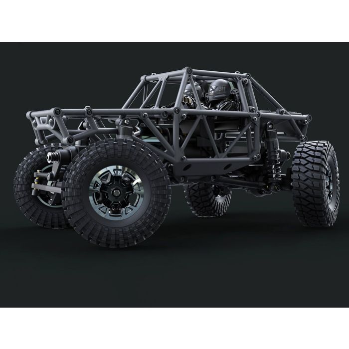 UDI RC 1:24 UCX24 Snow Leopard RTR Brushless RC Crawler Truck w/4WS – Yellow