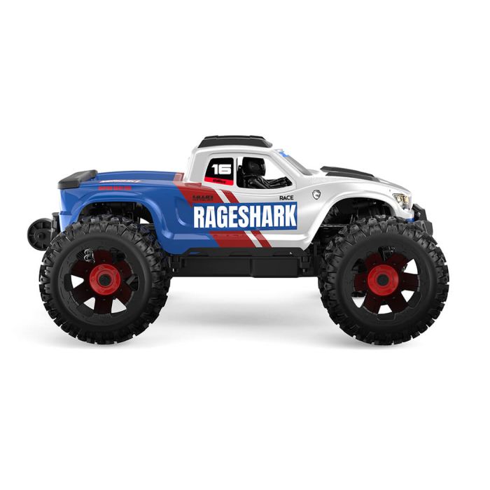 UDI RC Rageshark Monster Truck 1/16 Brushed RTR - Blue
