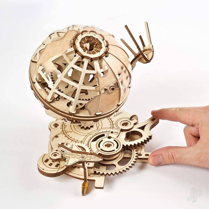 UGears Steampunk Globe 3D Puzzle Mechanical Wood Construction Kit