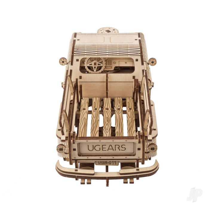 UGears Lumberjack 50’s American Pickup Mechanical Wood Construction Kit