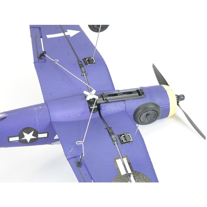 Volantex F4U Corsair V2 RTF RC Model Plane w/Gyro EPP Ready-To-Fly