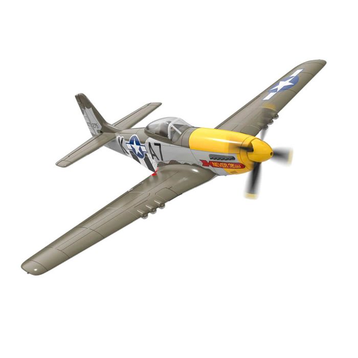 Volantex P-51D Mustang (500mm) RTF Brushless RC Plane w/Gyro
