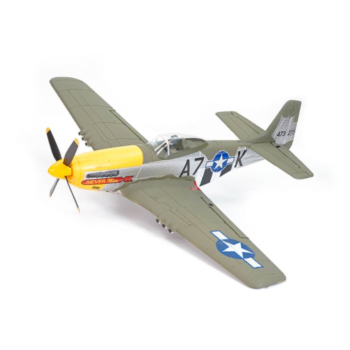 Volantex P-51D Mustang (500mm) RTF Brushless RC Plane w/Gyro
