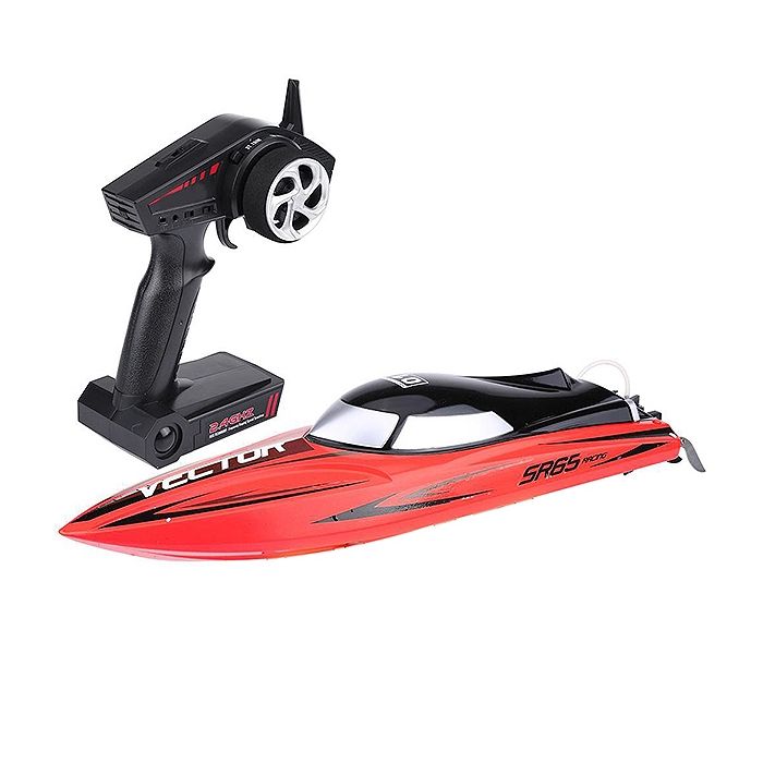 Volantex Racent Vector SR65 ARTR (no Bat/Chgr) Brushless RC Racing Boat - Red