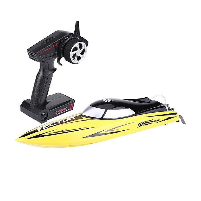 Volantex Racent Vector SR65CM Brushless RC Racing Speed Boat ARTR - Yellow