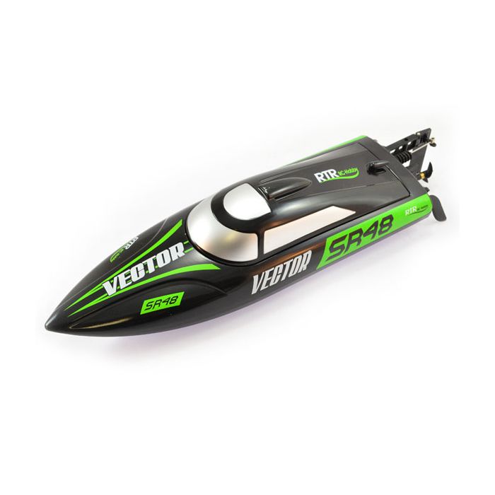 Volantex Racent Vector Sr48 B/Less Boat RTR Black EU Version
