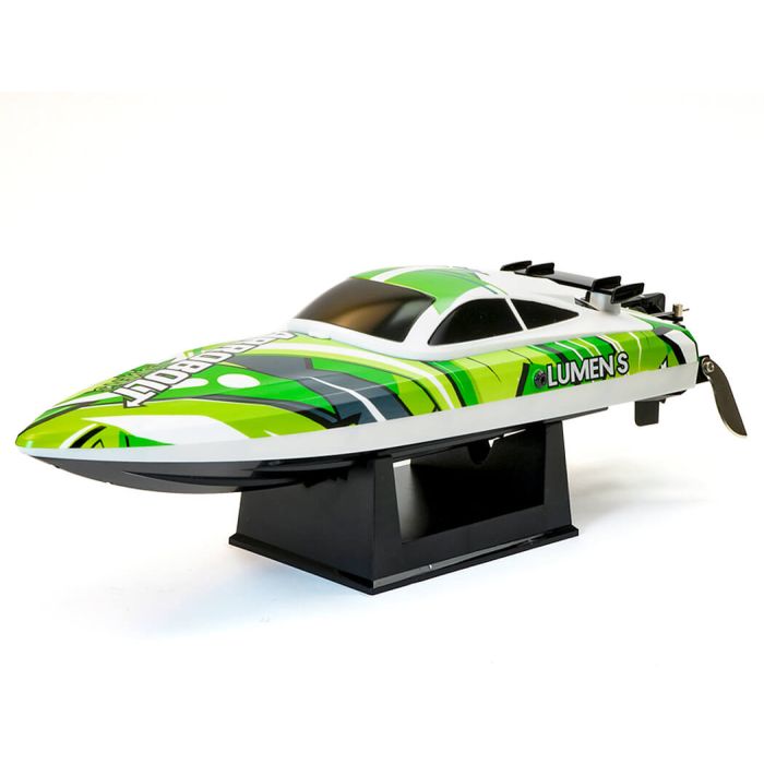 Volantex Arrobolt Lumen SR40 (400mm) Brushless RTR RC Boat w/Lights – Green
