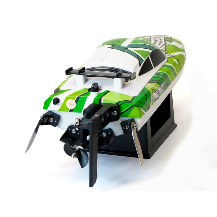 Volantex Arrobolt Lumen SR40 (400mm) Brushless RTR RC Boat w/Lights – Green