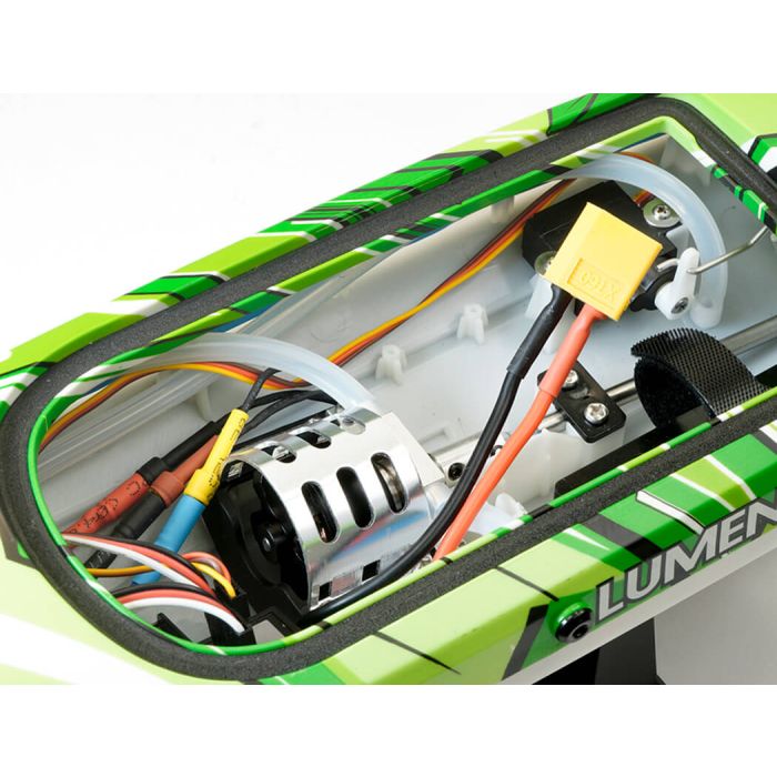 Volantex Arrobolt Lumen SR40 (400mm) Brushless RTR RC Boat w/Lights – Green
