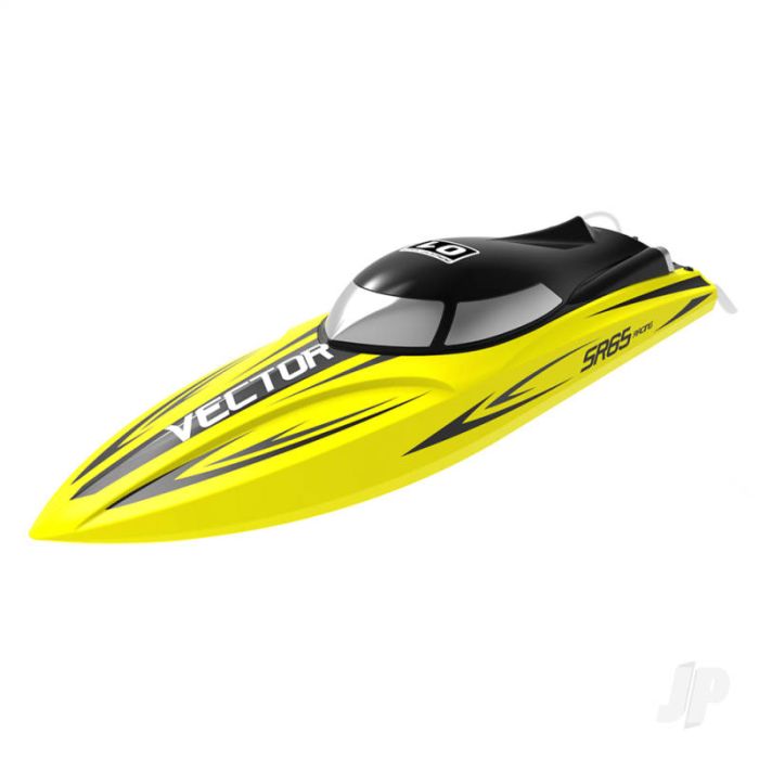 Volantex Racent Vector SR65 ARTR (no Bat/Chgr) Brushless RC Racing Boat - Yellow
