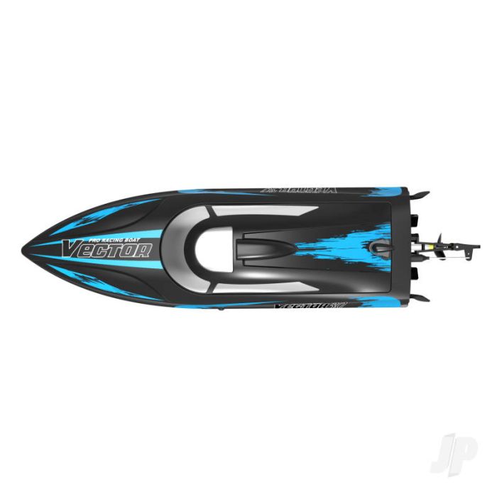 Volantex Vector 30 Brushed RTR RC Racing Boat (Black) 