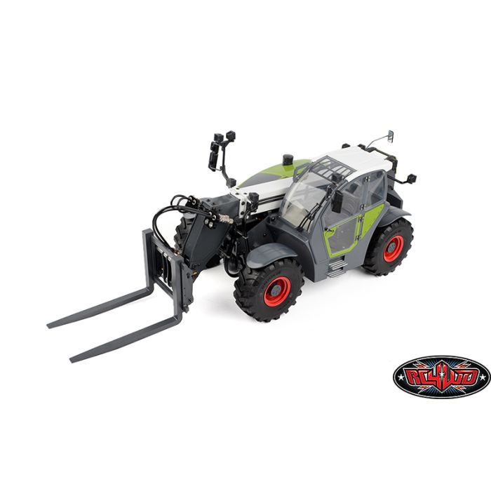 1/14 Grabber Telehandler Telescopic Metal Hydraulic RC Forklift w/ Accessories