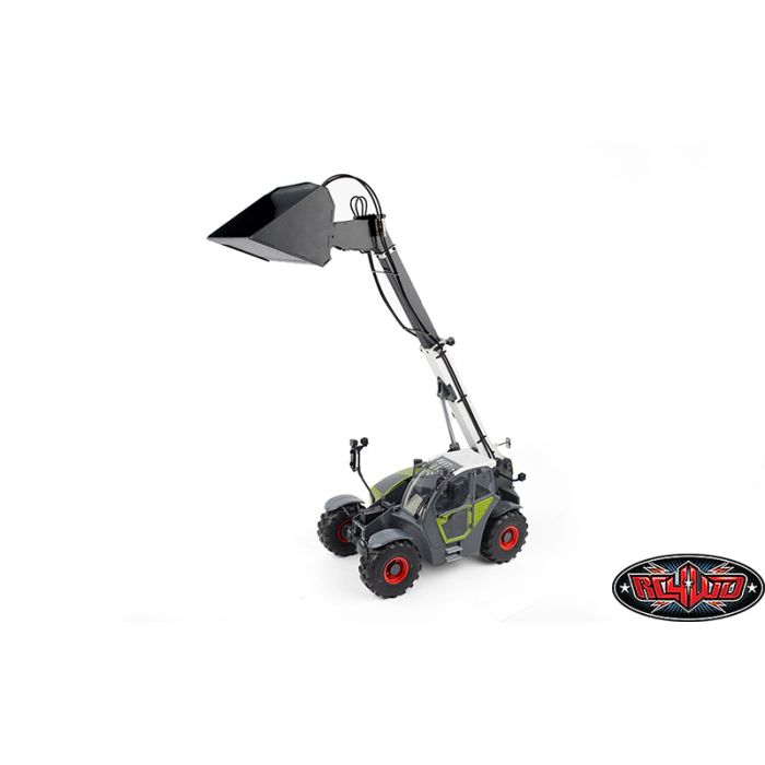 1/14 Grabber Telehandler Telescopic Metal Hydraulic RC Forklift w/ Accessories