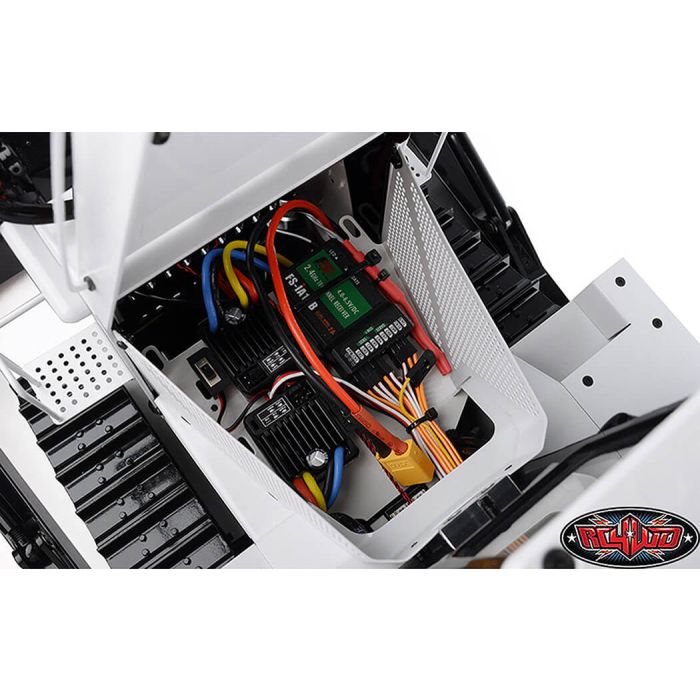 RC4WD 1/14 Bull Dozer DXR2 Real Hydraulic Earth Mover RTR – White